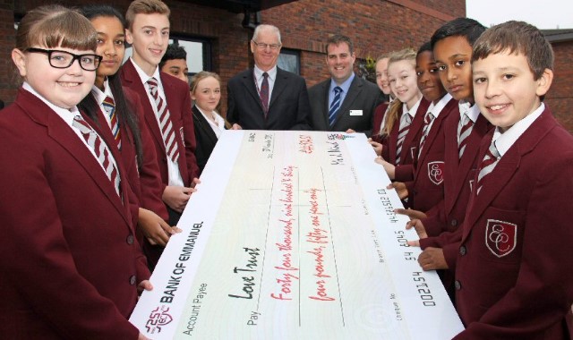 Pupils raise funds to help build a new school in Africa