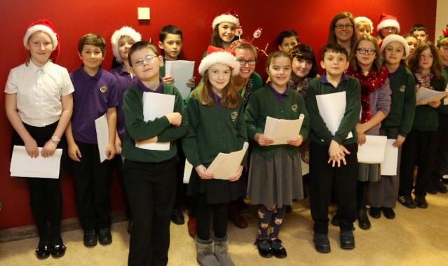 West Park Academy Choir perform for NHS workers