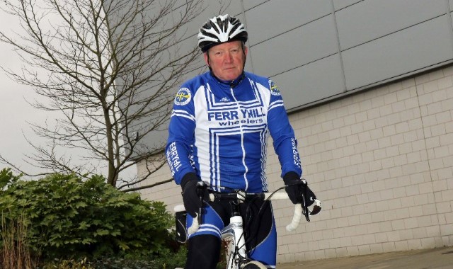 Caretaker to pedal at the double for charity