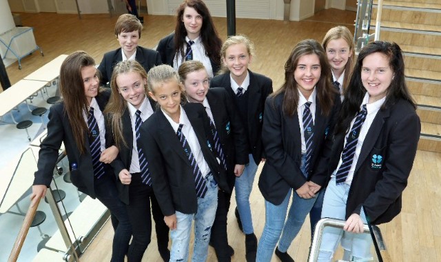 Pupils raise awareness with jeans for genes