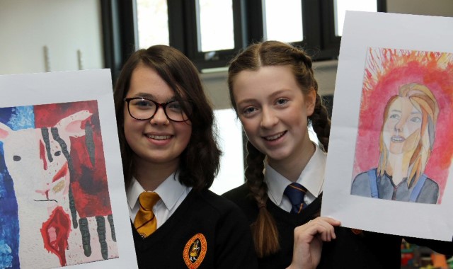 Pupils celebrate art and prose honours