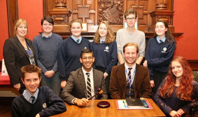 Students have their say in debate with local MP