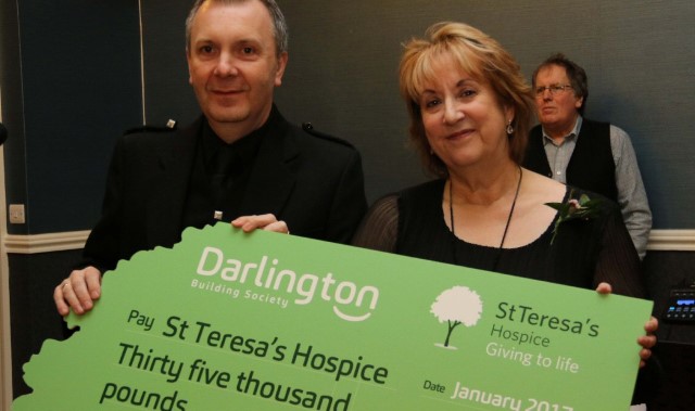 Building society donates £35,000 to hospice