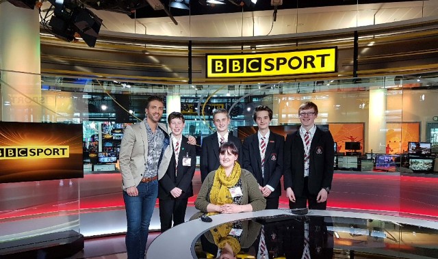 Pupils picked to broadcast live on BBC