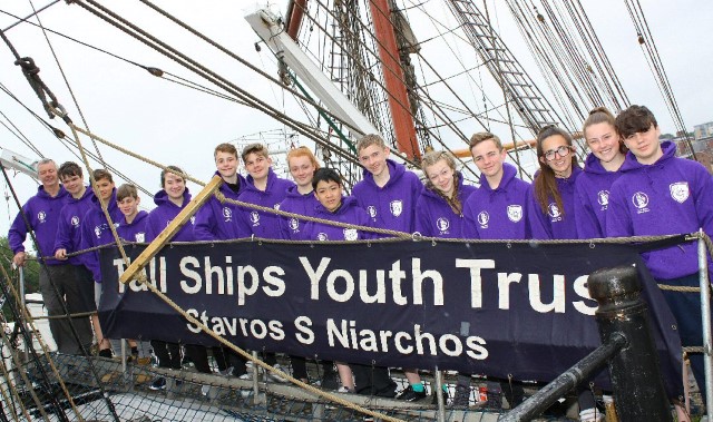 Hearty crew drop anchor in Newcastle