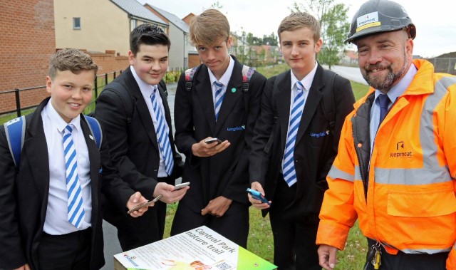 Pupils pitch to leading housebuilder