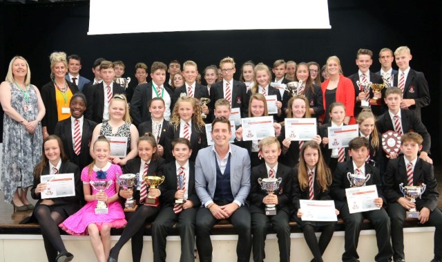 Team GB athlete hosts prize giving event