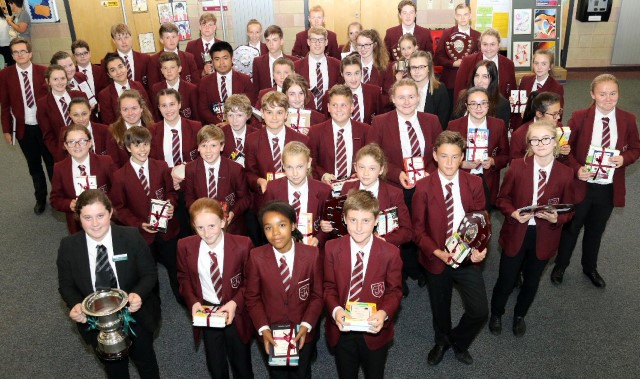 Students are rewarded at annual prize-giving