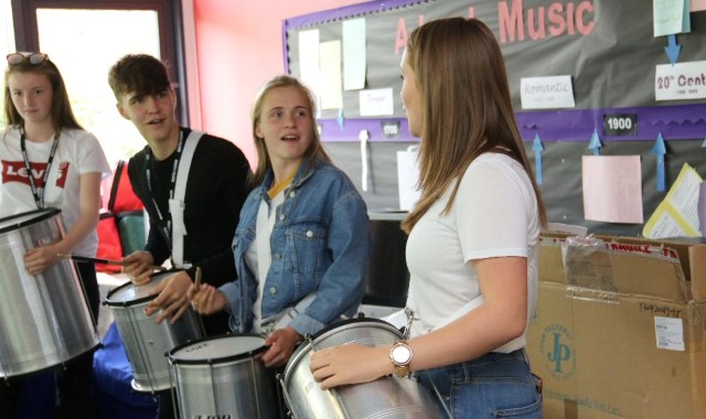 Banging the drum for further education
