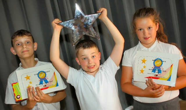 Little stars shine at awards ceremony