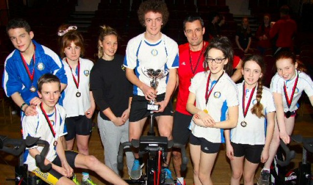 Pupils take the gold medal at cycling championship