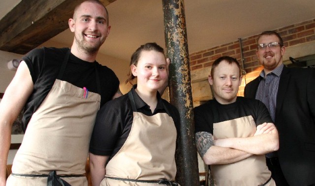 Students reunite for launch of exciting new restaurant 