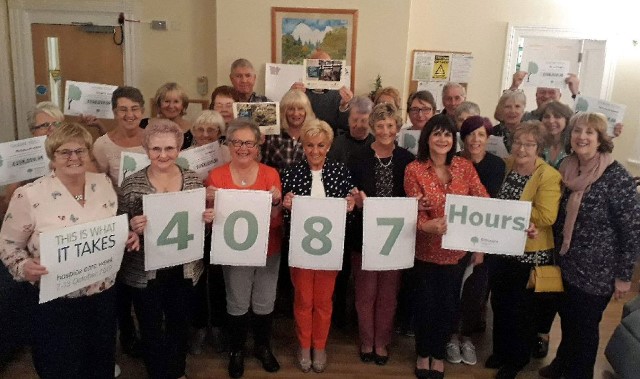 Hospice helpers raise over £160,000