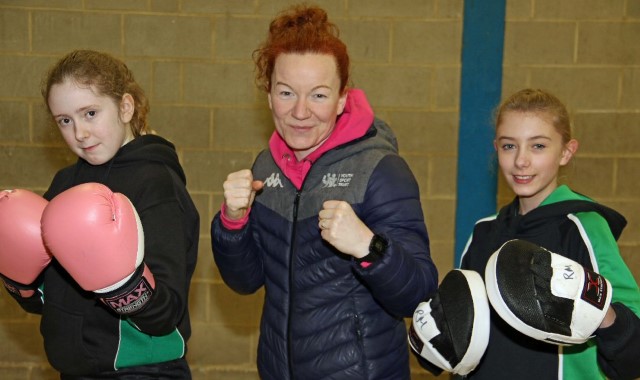 Athlete packs a punch with pupils