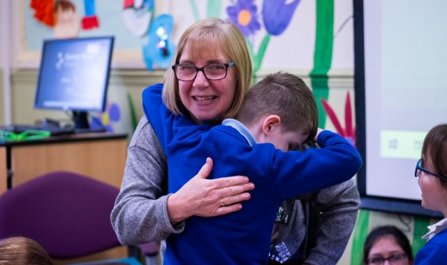 Primary school TA retires after 40 years service