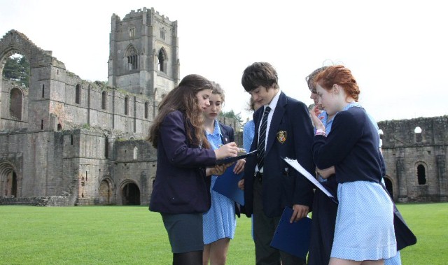 Ripon school forges link with World Heritage Site