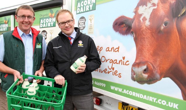 Dairy takes delivery of two new milk floats