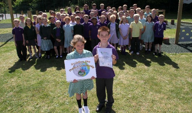 Eco-students given prestigious Total Green School award