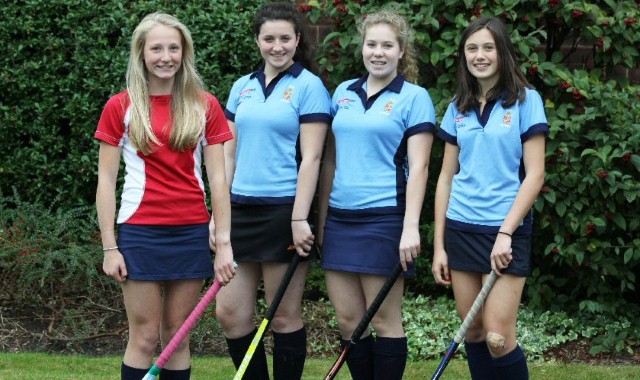 Grammar School girls win triple hockey honours