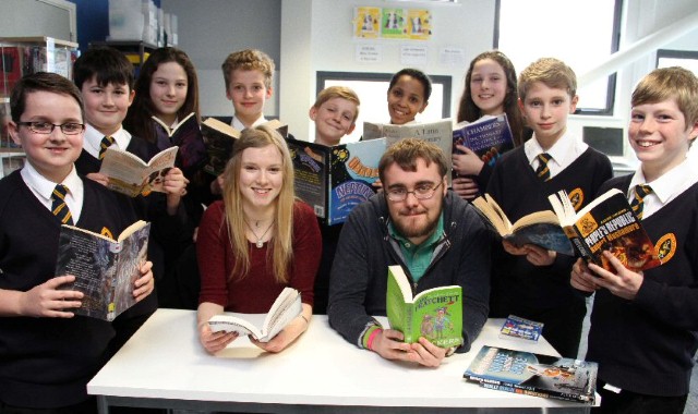 Students stage bumper book fair to raise reading interest