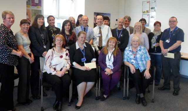 Staff accrue a total of 443 years working for Darlington College 
