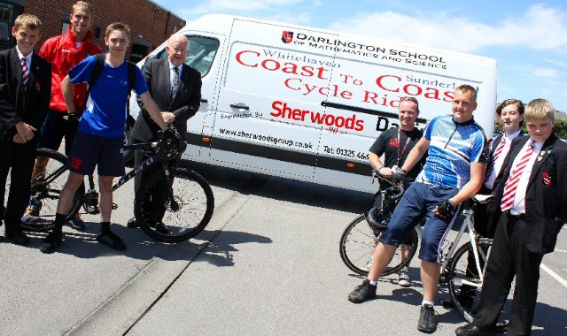 Riders motor their way cross country thanks to car dealer