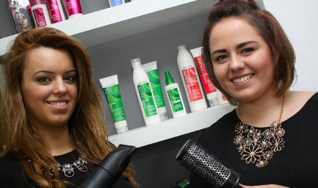 New hairdressing apprentice follows in salon owners footsteps