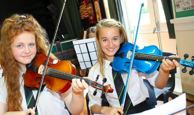 Young musicians take part in musical play day