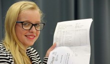 Determined student gets the grades to go sky high