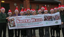 Hospice kicks off the festive season with a Santa Run