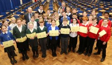 Pupils square up to numeracy skills test