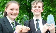 School friends receive top honours