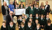 Student raise funds for guide dogs