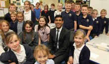 Parliamentary bound pupils are visited by MP