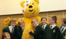 Pupils barely believe their luck as Pudsey pays a visit