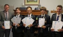 Students win CREST accolade 