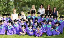 Nursery pupils graduate from academy