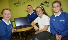 Primary pupils go to the polls