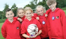 Students tackle Unicef football challenge