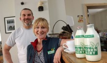 Restaurant links up with organic dairy 