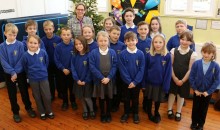 Bishop visits primary pupils