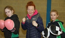 Athlete packs a punch with pupils