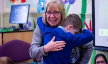 Primary school TA retires after 40 years service