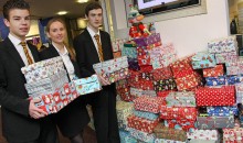 Students hold gift collection for Samaritans Purse