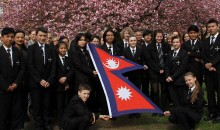 Pupils mark launch of fundraiser for Nepal earthquake victims