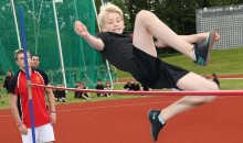Sports students compete for honours on the track and field