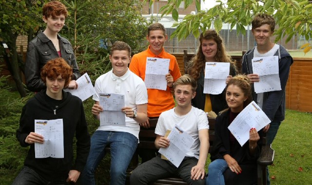 Four sets of twins collected their GCSEs at Catholic academy