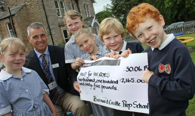 Pupils raise money for war wounded at Centenary Fete 