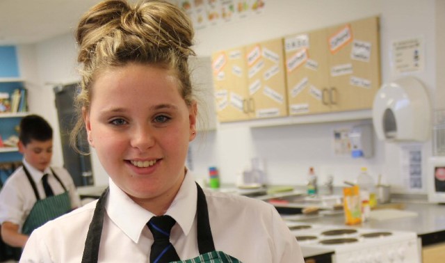 School stages first of two heats of catering competition