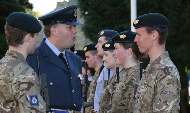 School’s combined cadet force showcases its strength 